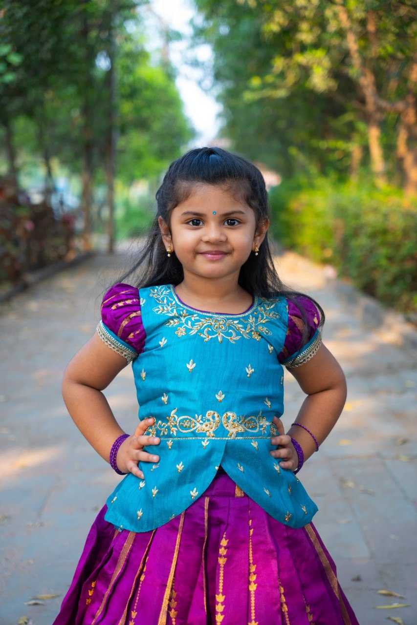 Ynf Jacquard KESH109 RRKT84 Kids Wear Wholesale Kids Lehenga Kids Traditional Outfits Baby Girl Lehenga Manufacturer