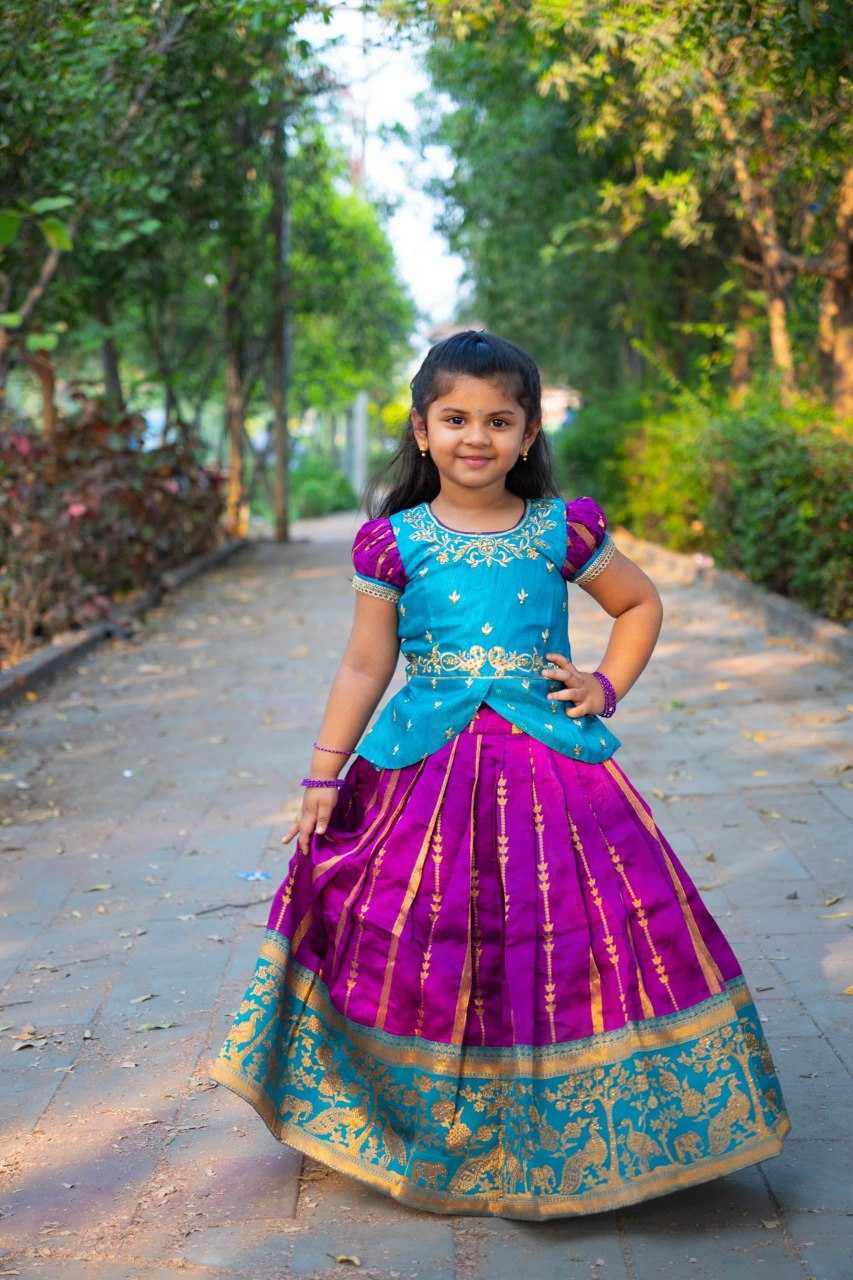 Ynf Jacquard KESH109 RRKT84 Kids Wear Wholesale Kids Lehenga Kids Traditional Outfits Baby Girl Lehenga Manufacturer