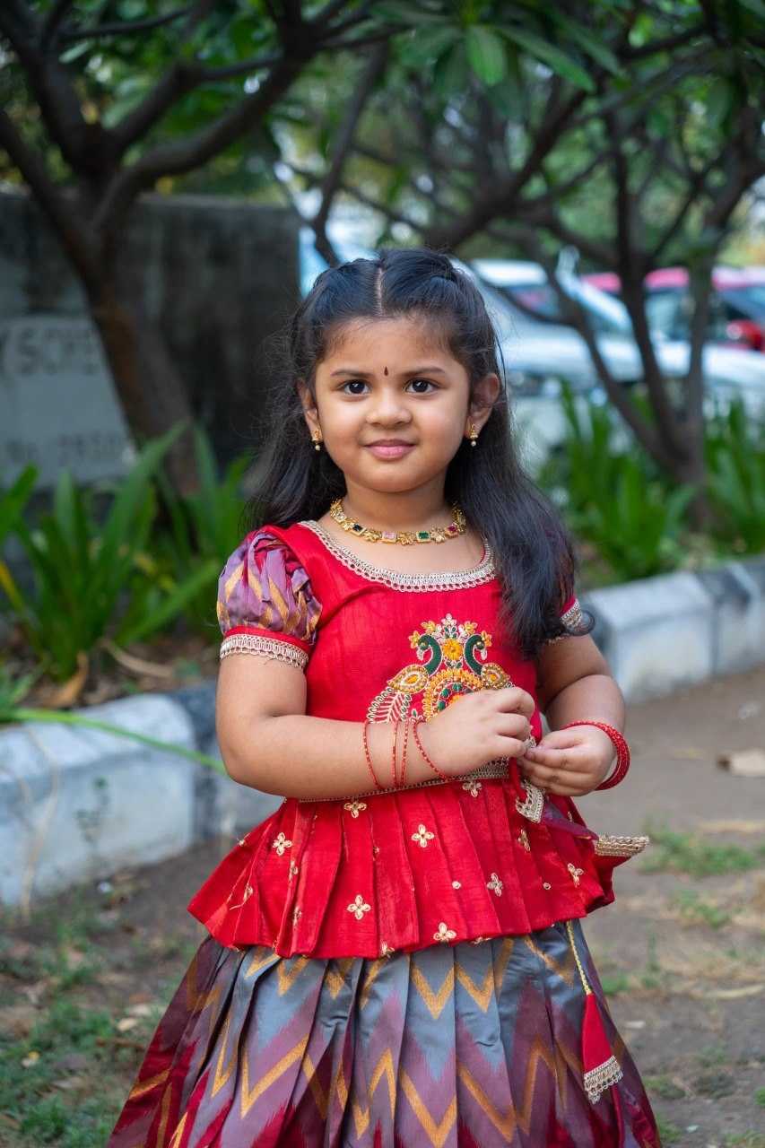 Ynf Jacquard KESH109 RRKT86 Kids Wear Wholesale Kids Lehenga Kids Traditional Outfits Baby Girl Lehenga Manufacturer