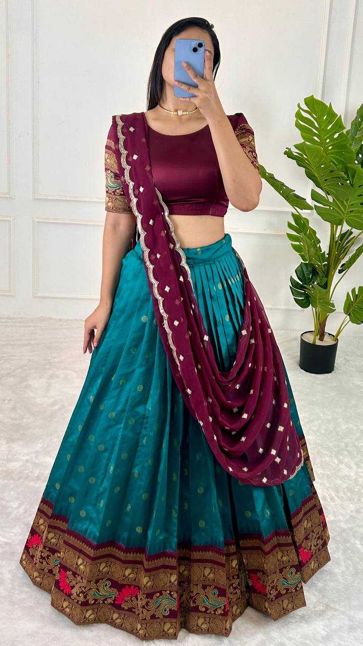 Ynf Jacquard KESH162 307 Lehengas Wholesale Fancy Lehenga Silk Lehenga Lehenga With Dupatta Manufacturer