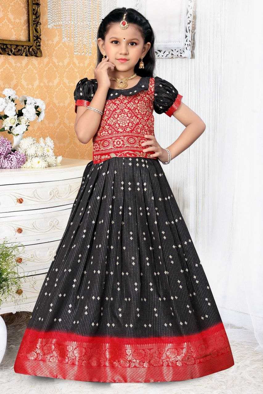 Ynf Jacquard KESH189 VET15 Kids Wear Wholesale Kids Lehenga Girls Ethnic Wear Baby Girl Lehenga Manufacturer