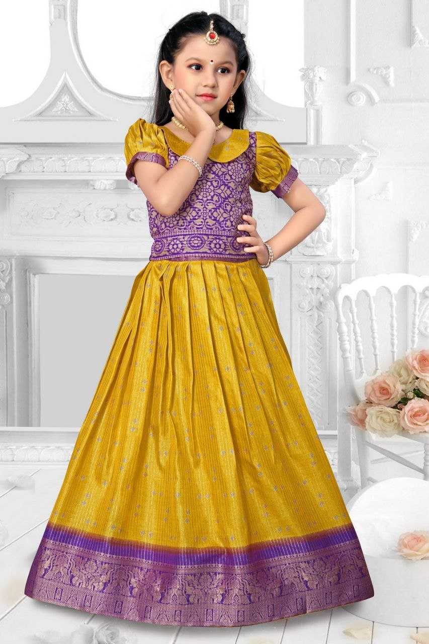 Ynf Jacquard KESH189 VET15 Kids Wear Wholesale Kids Lehenga Girls Ethnic Wear Baby Girl Lehenga Manufacturer