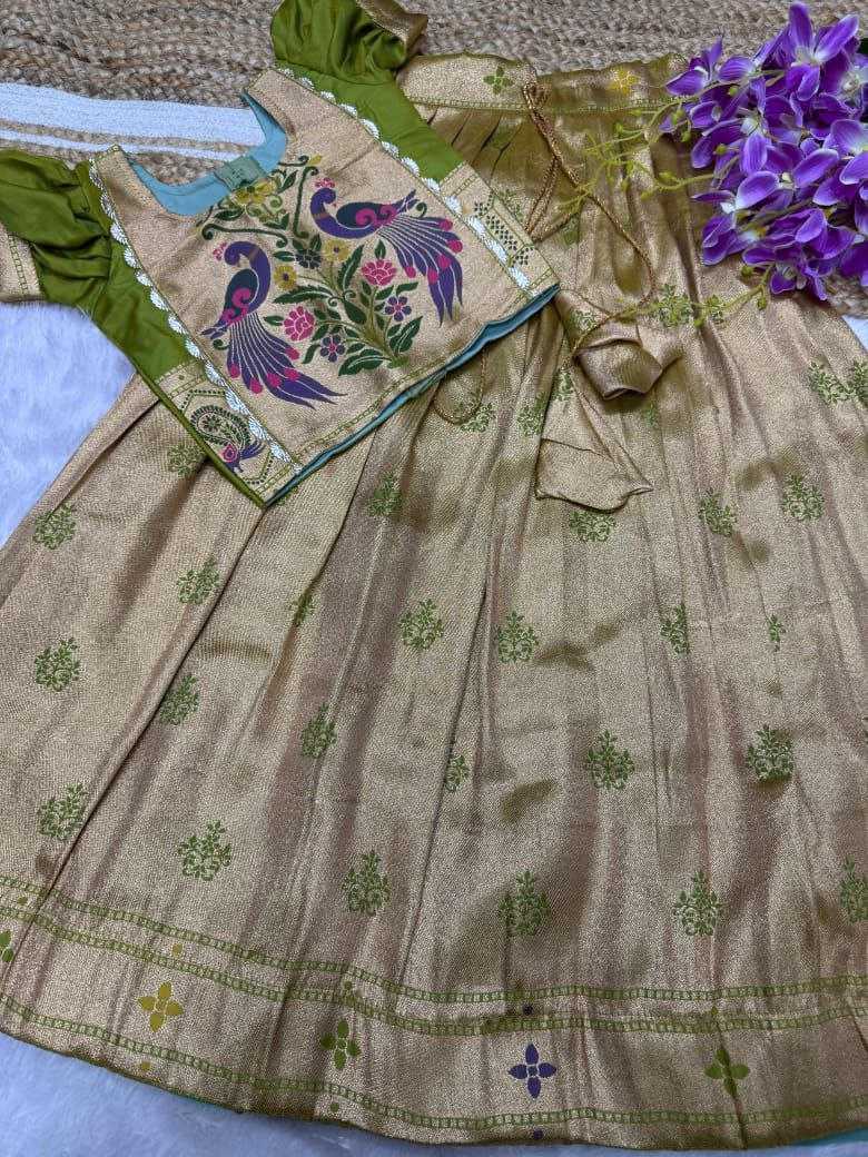 Ynf Jacquard KESH189 VET19 Kids Wear Wholesale Kids Lehenga Kids Lehenga Choli Baby Girl Lehenga Manufacturer