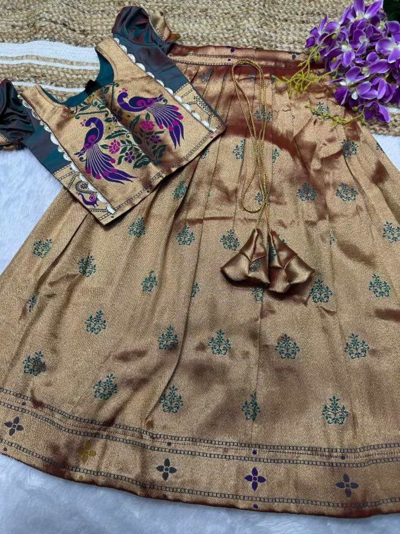 Ynf Jacquard KESH189 VET19 Kids Wear Wholesale Kids Lehenga Kids Lehenga Choli Baby Girl Lehenga Manufacturer