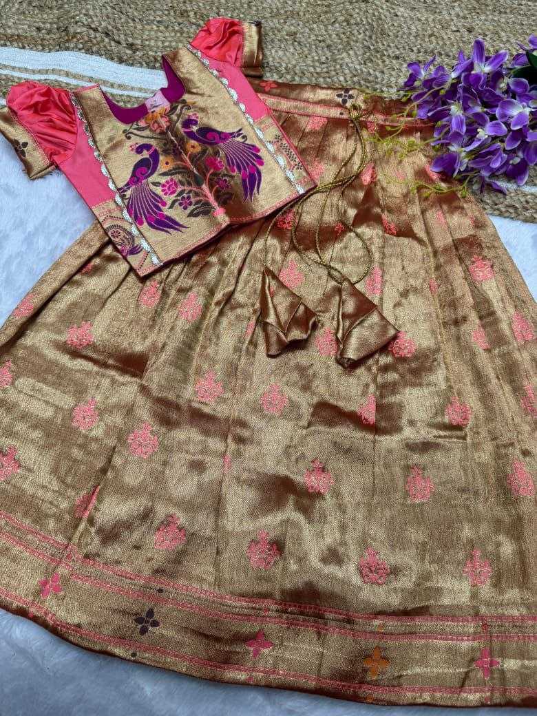 Ynf Jacquard KESH189 VET19 Kids Wear Wholesale Kids Lehenga Kids Lehenga Choli Baby Girl Lehenga Manufacturer