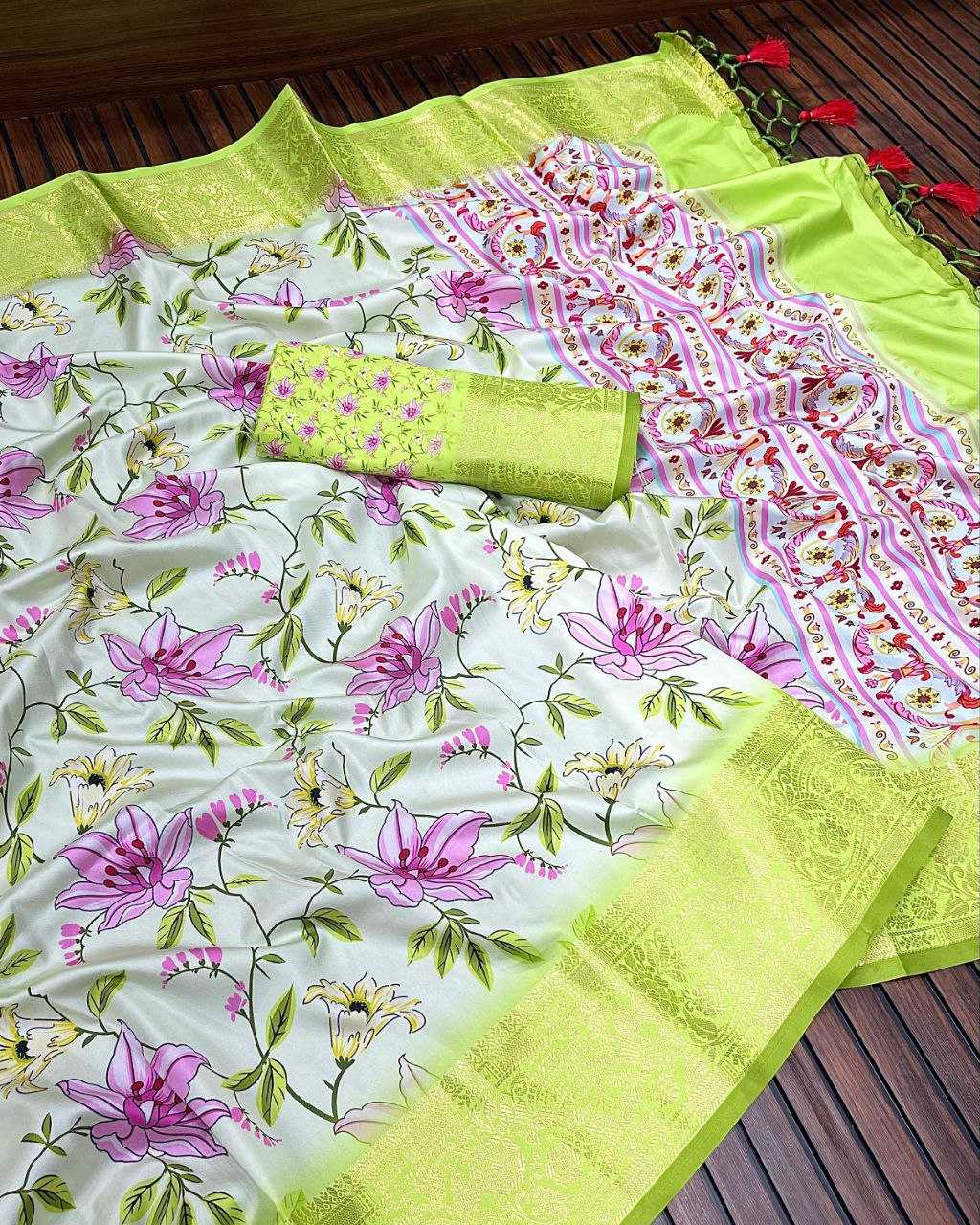 YNF JACQUARD KESH384 643 SAREES WHOLESALE PRINTED KALAMKARI JACQUARD SAREES MANUFACTURER