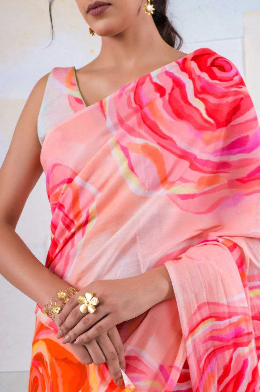 Ynf Japan Sartin KESH254 18 Sarees Wholesale Party Wear Sarees Printed Sarees Satin Sarees Manufacturer