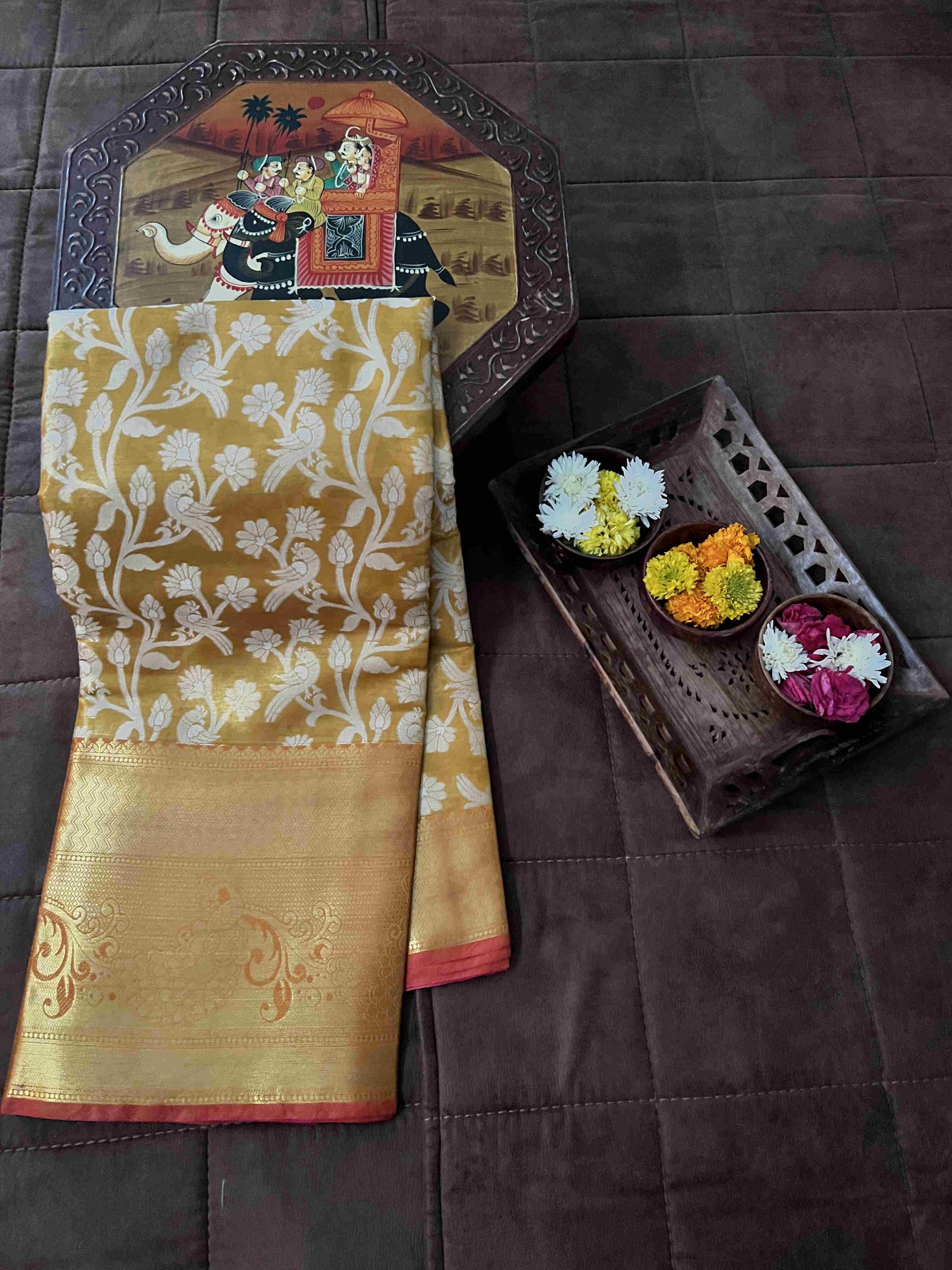 Ynf Kanjivaram Silk KESH215 3003 Silk Sarees Wholesale Kanjeevaram Sarees Soft Silk Sarees Zari Border Silk Sarees Manufacturer