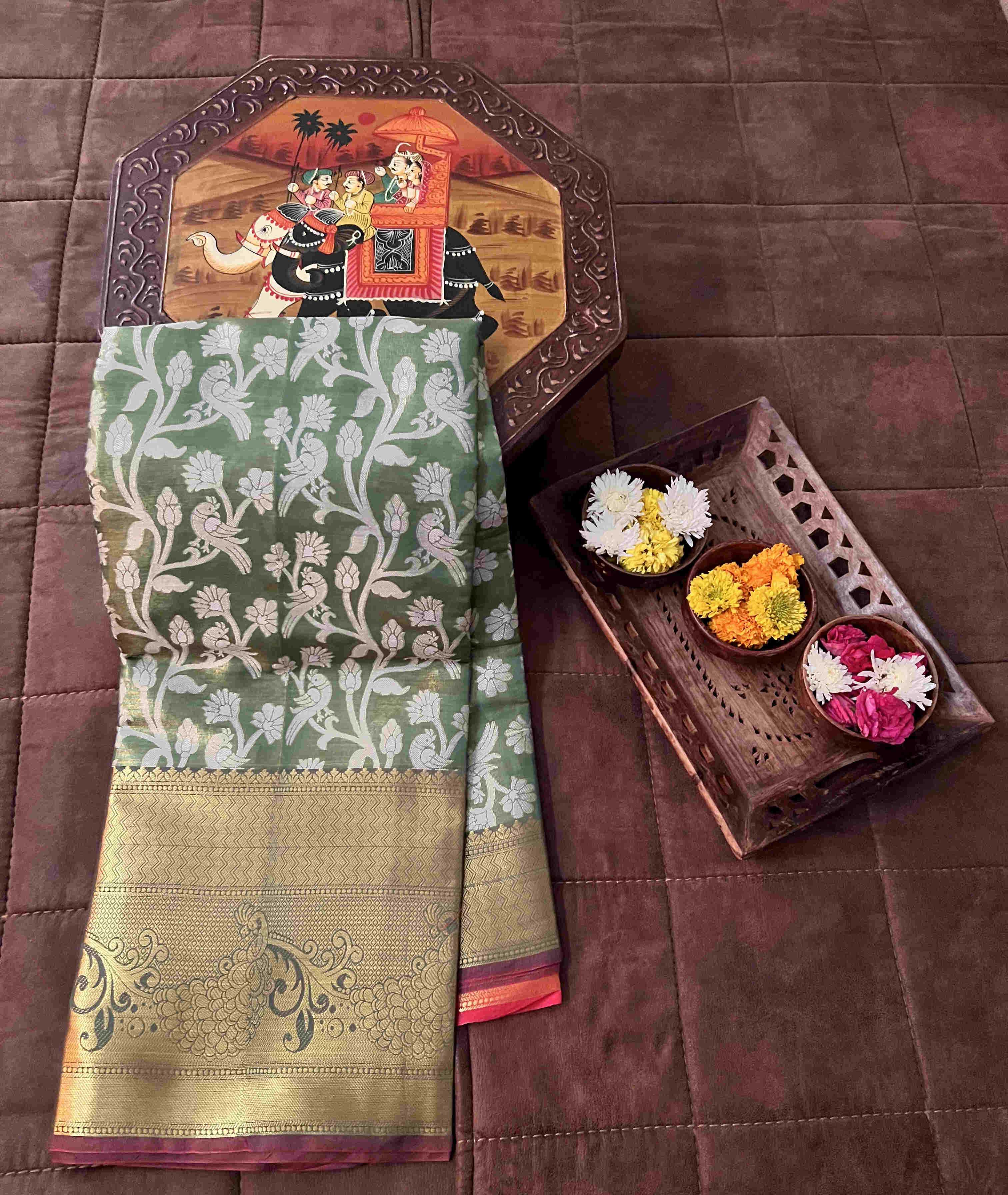 Ynf Kanjivaram Silk KESH215 3003 Silk Sarees Wholesale Kanjeevaram Sarees Soft Silk Sarees Zari Border Silk Sarees Manufacturer