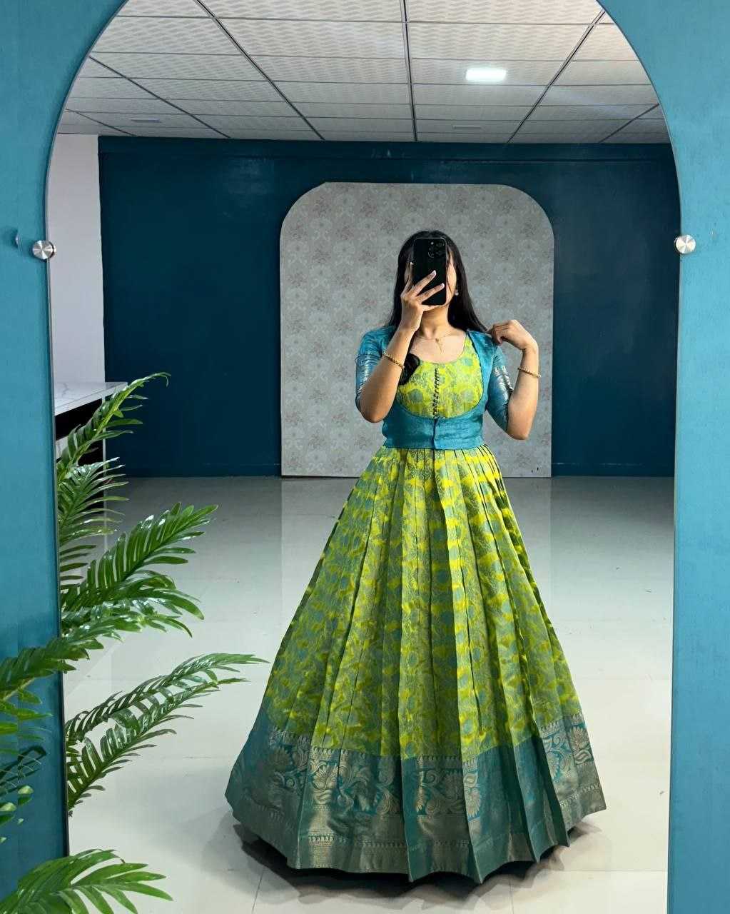 YNF KANJIVARAM SILK KESH372 2072 LEHENGA WHOLESALE BANARASI SILK FANCY LEHENGA MANUFACTURER