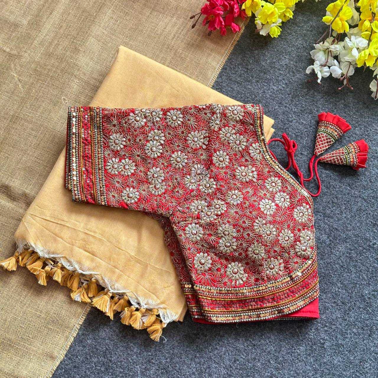 Ynf Khadi Cotton KESH405 BEA09 Readymade Blouses Wholesale Blouse Designer Blouse Cotton Blouse Manufacturer