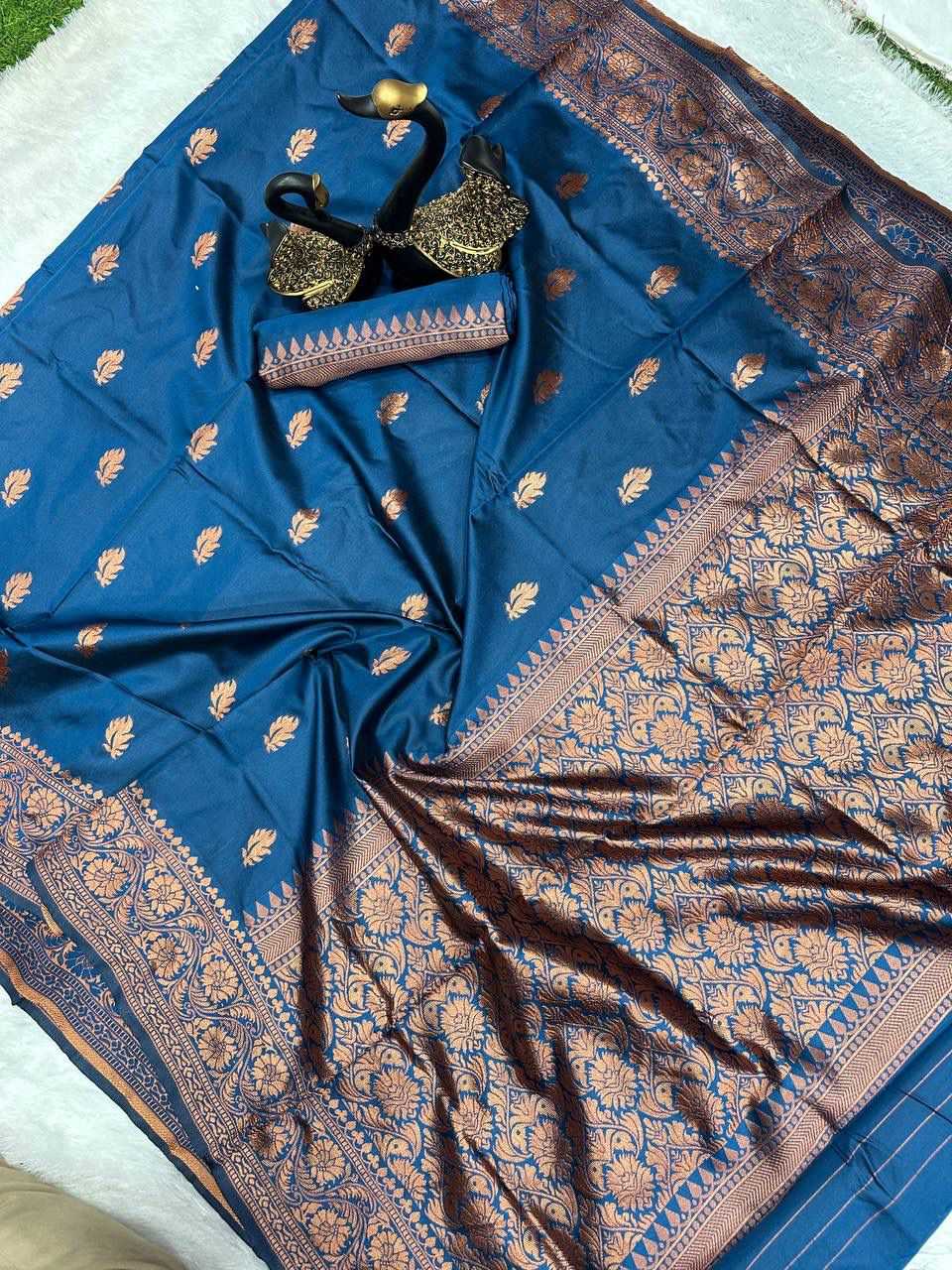 Ynf Lichi Silk RIN138 708 Sarees Wholesale Indian Sarees Silk Sarees Sarees With Blouse Manufacturer