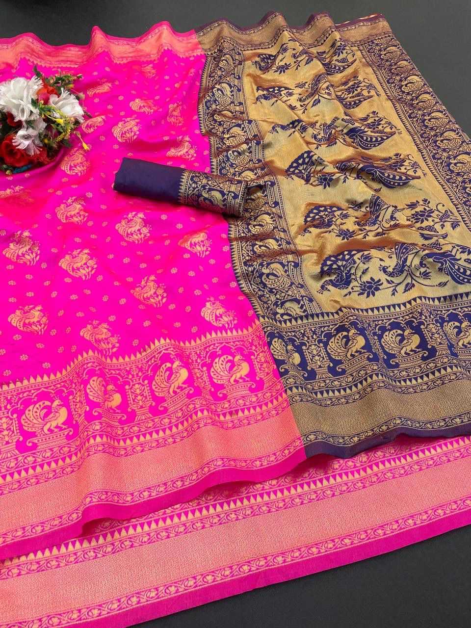 Ynf Lichi Silk RIN138 773 Sarees Wholesale Indian Sarees Silk Sarees Sarees With Blouse Manufacturer