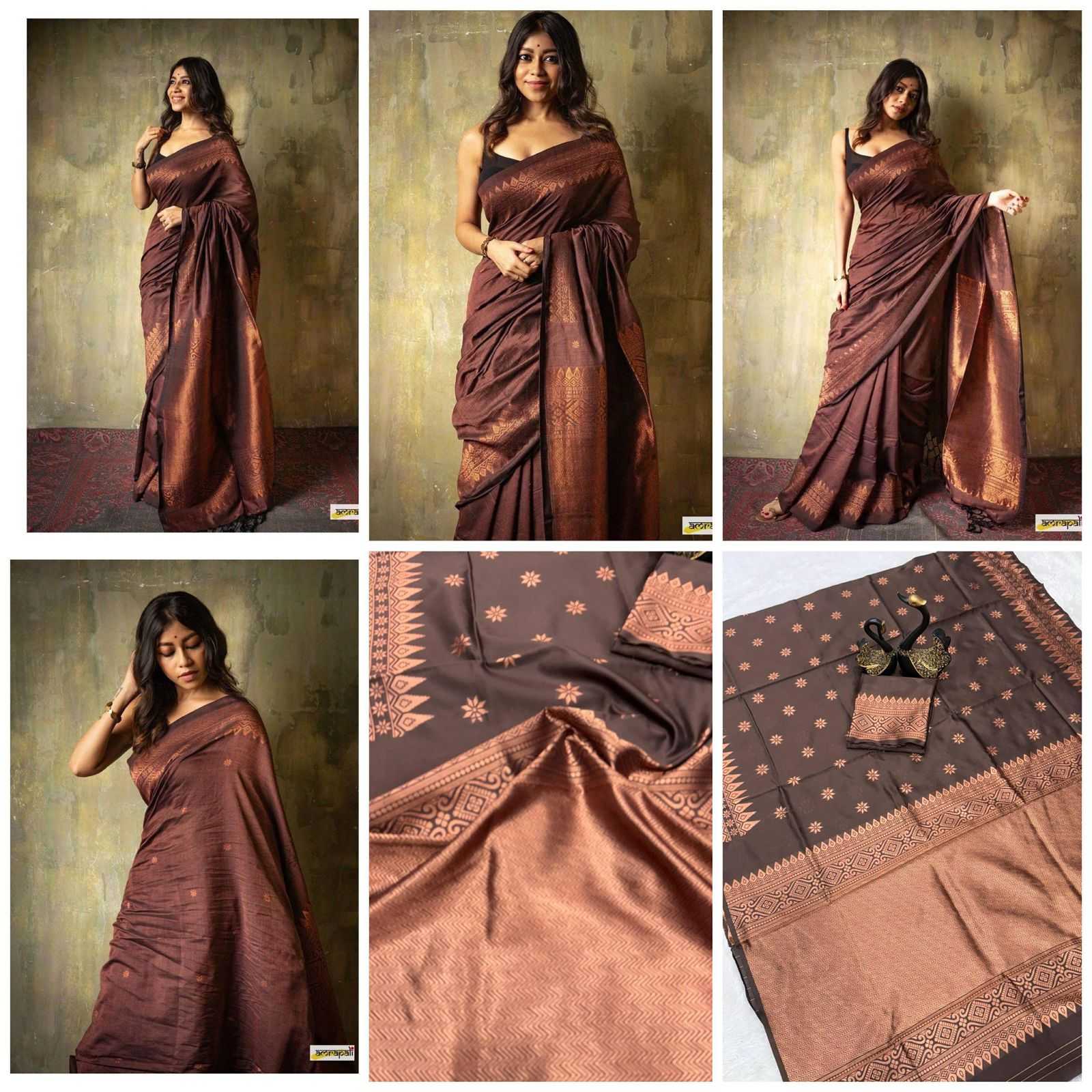 Ynf Lichi Silk RIN138 RLC05 Sarees Wholesale Indian Sarees Silk Sarees Sarees With Blouse Manufacturer