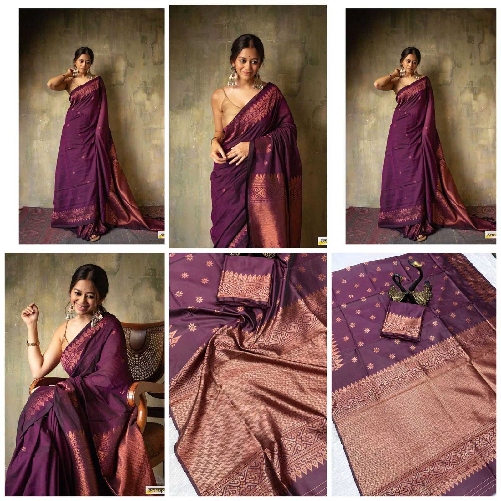 Ynf Lichi Silk RIN138 RLC05 Sarees Wholesale Indian Sarees Silk Sarees Sarees With Blouse Manufacturer