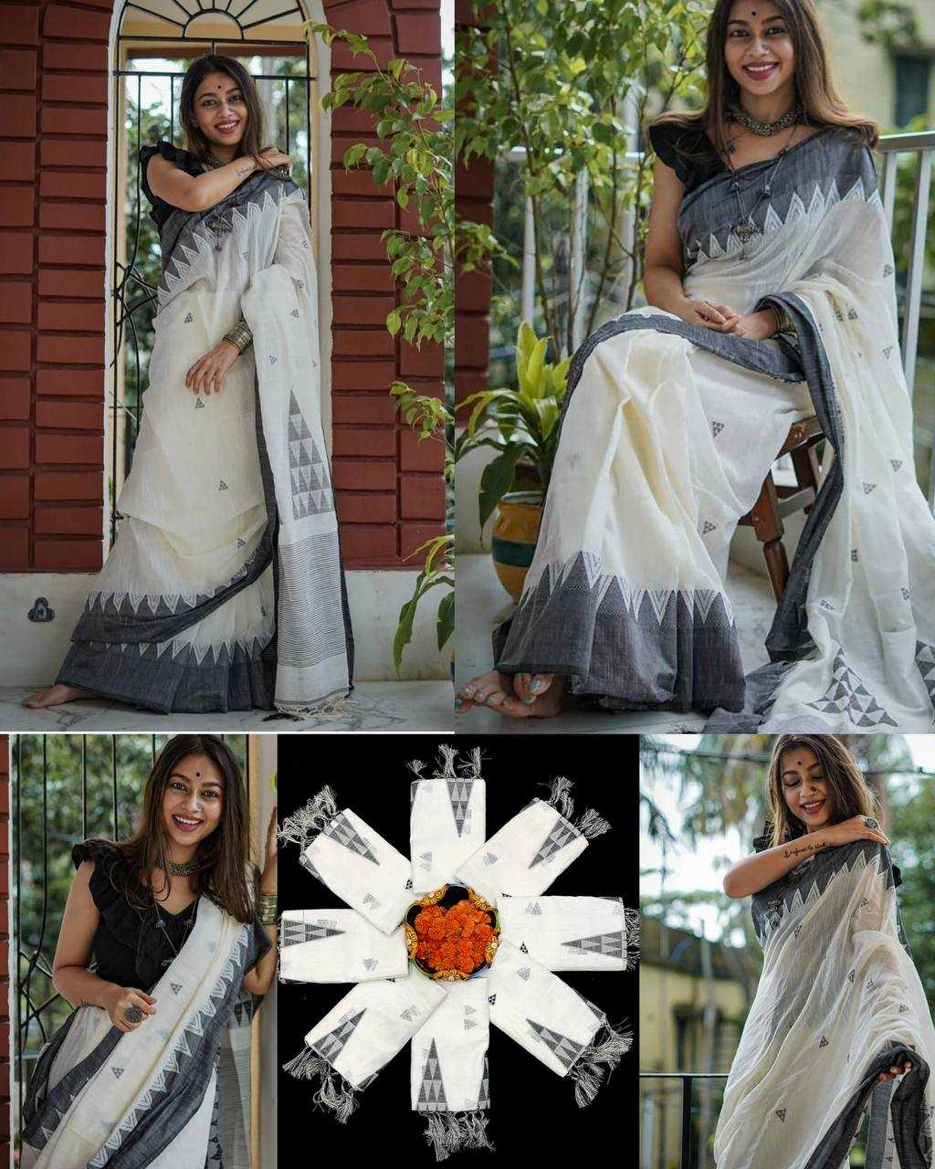 YNF LINEN KESH294 194 SAREES WHOLESALE COTTON PRITNTED LADIES SAREES MANUFACTURER