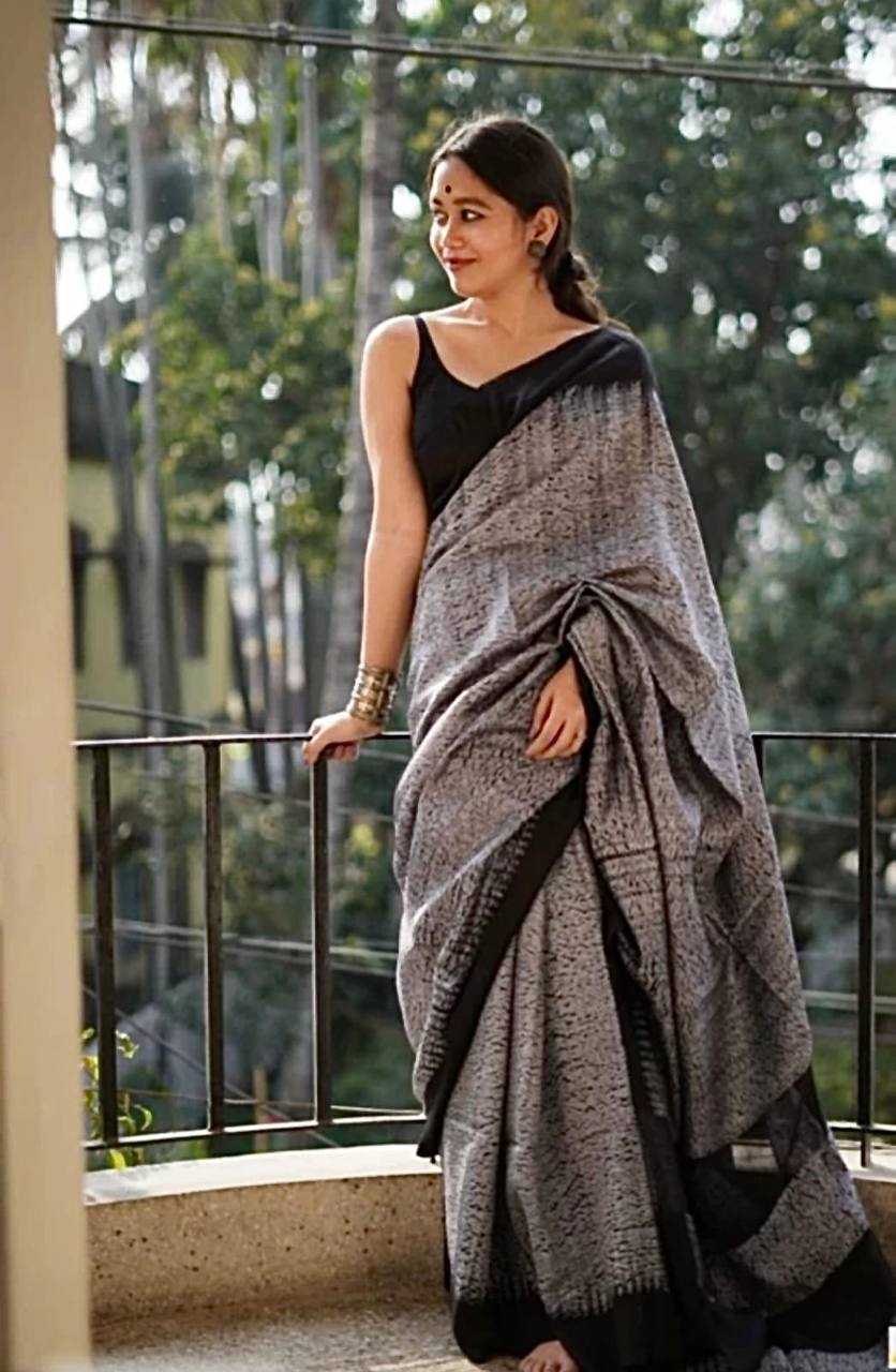 YNF LINEN KESH294 197 SAREE  WHOLESALE LADIES PRINTED COTTON SAREES MANUFACTURER