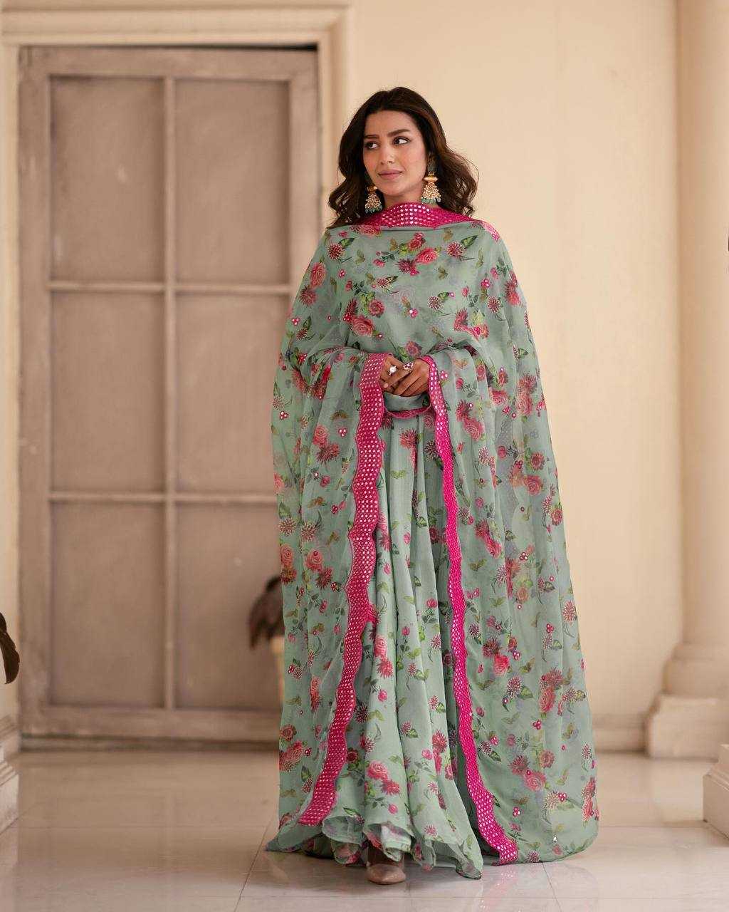 YNF LINEN KESH408 6012 SUIT WHOLESALE DESIGNER PARTY WEAR LADIES SUIT MANUFACTURER