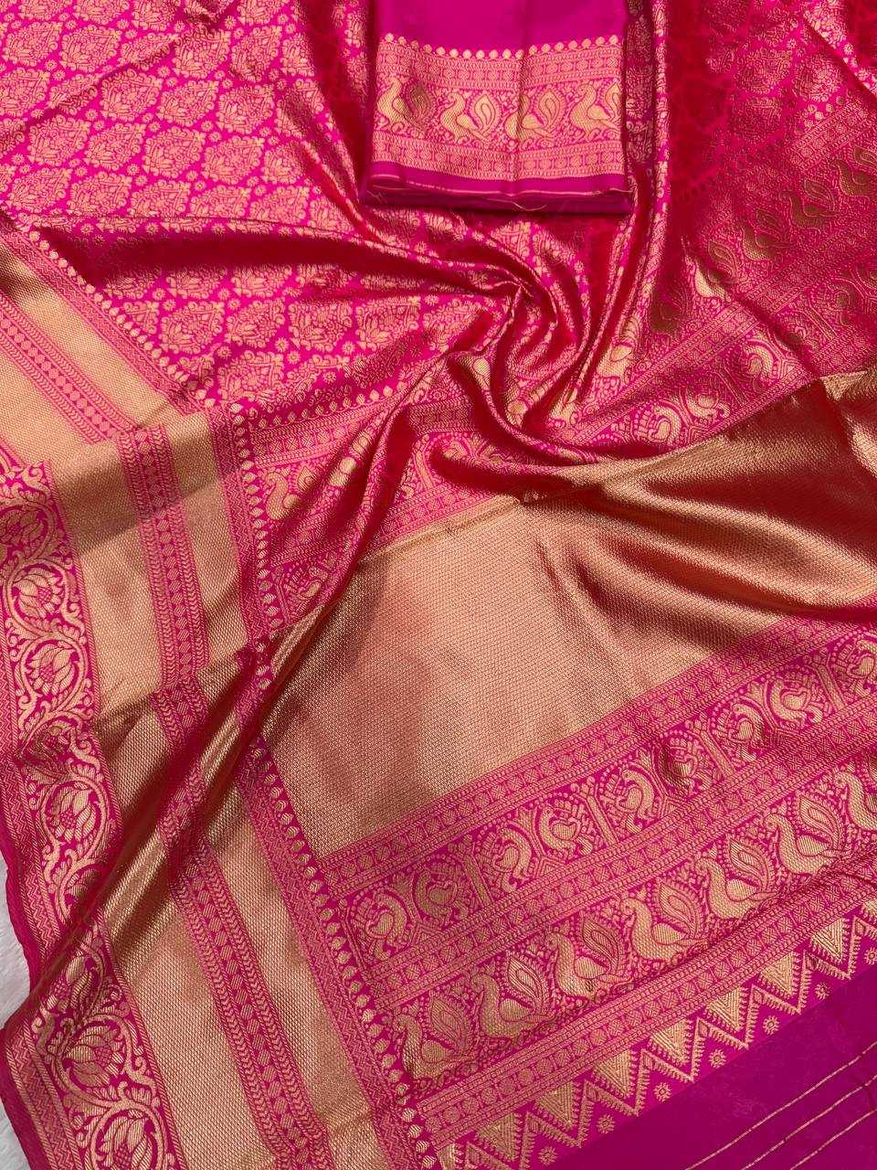 YNF LITCHI SILK RIN179 785 PREMIUM SILK SAREE WHOLESALE BANARASI DESIGNER WEDDING COLLECTION SILK SAREE MANUFACTURER