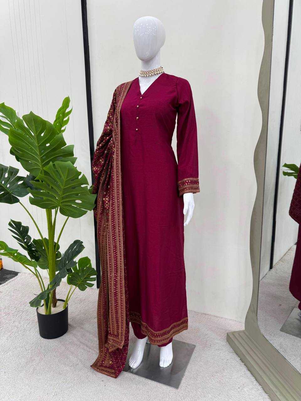 YNF MONSOON SILK RIN169 5808 SUITS & DRESSES WHOLESALE SILK PARTY WEAR LONG KURTI SUITS MANUFACTURER