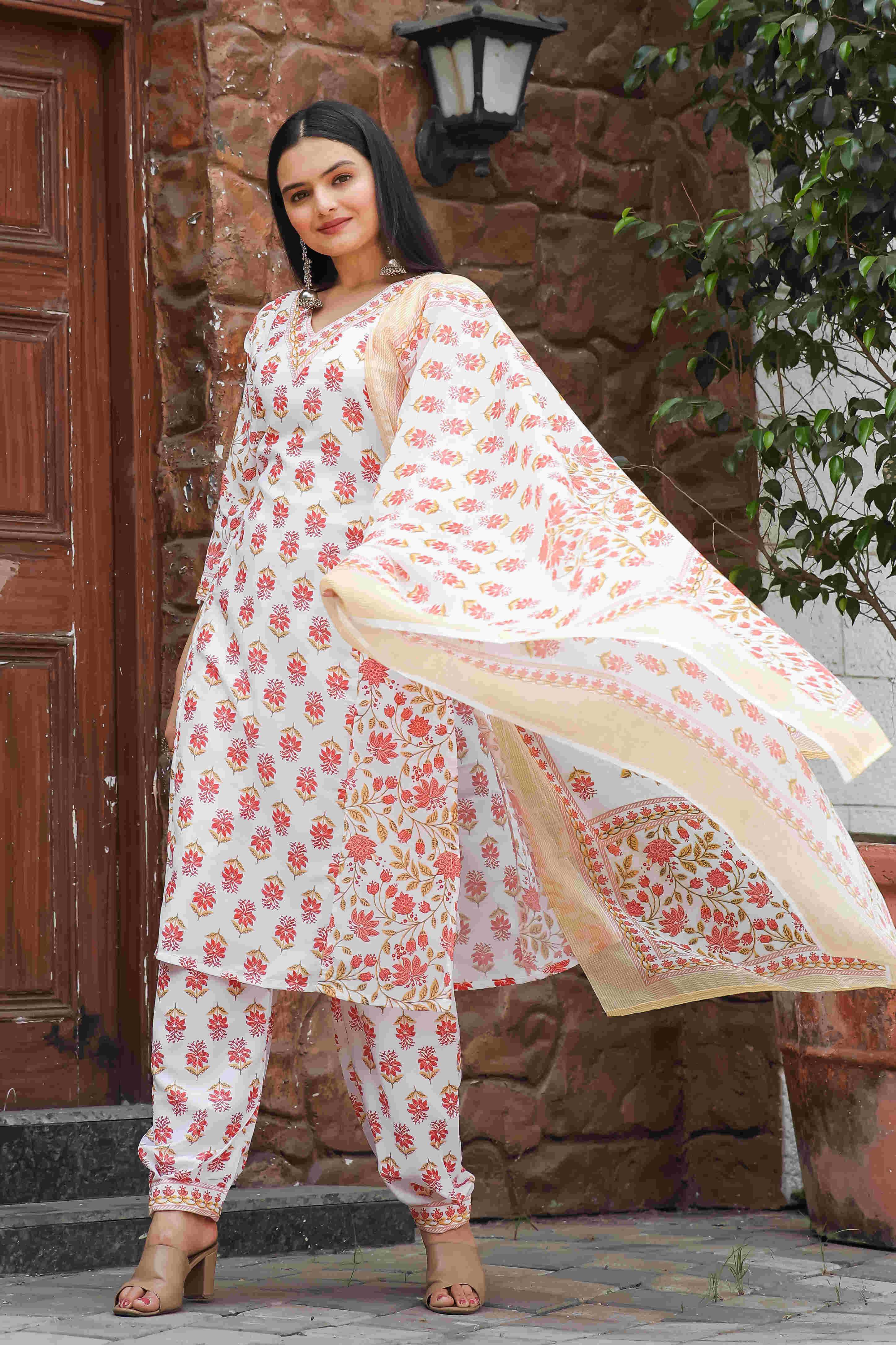 Ynf Muslin Cotton RIN153 1004 Suits & Dresses Wholesale Ladies Suits Dresses Cotton Dresses Manufacturer