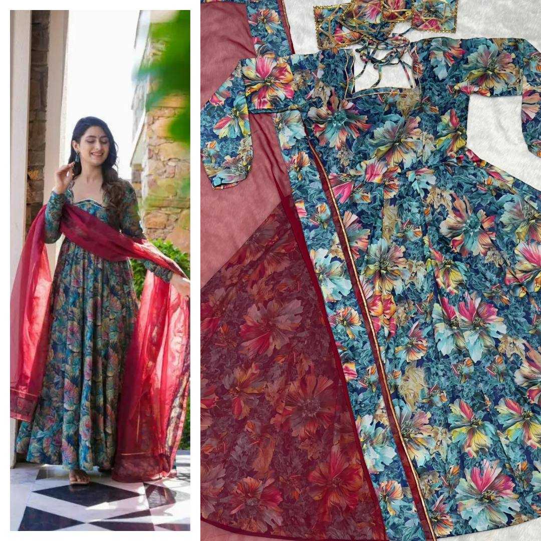 YNF MUSLIN KESH408 6030 SUIT WHOLESALE DESIGNER PRINTED LADIES SUIT MANUFACTURER