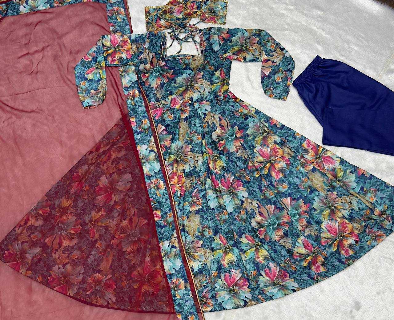 YNF MUSLIN KESH408 6030 SUIT WHOLESALE DESIGNER PRINTED LADIES SUIT MANUFACTURER