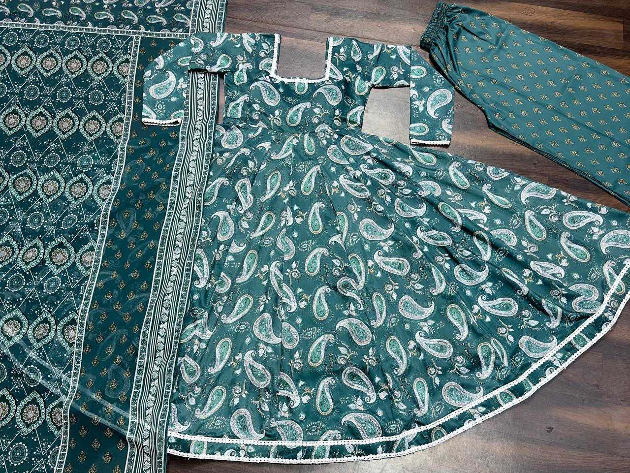 YNF MUSLIN KESH408 6043 SUIT WHOLESALE EMBROIDERED DESIGNER PRINTED SUIT MANUFACTURER