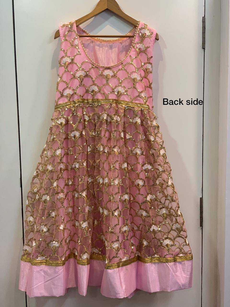 YNF NET KESH270 150 KURTI WHOLESALE FANCY ANARKALI PINK KURTI MANUFACTURER