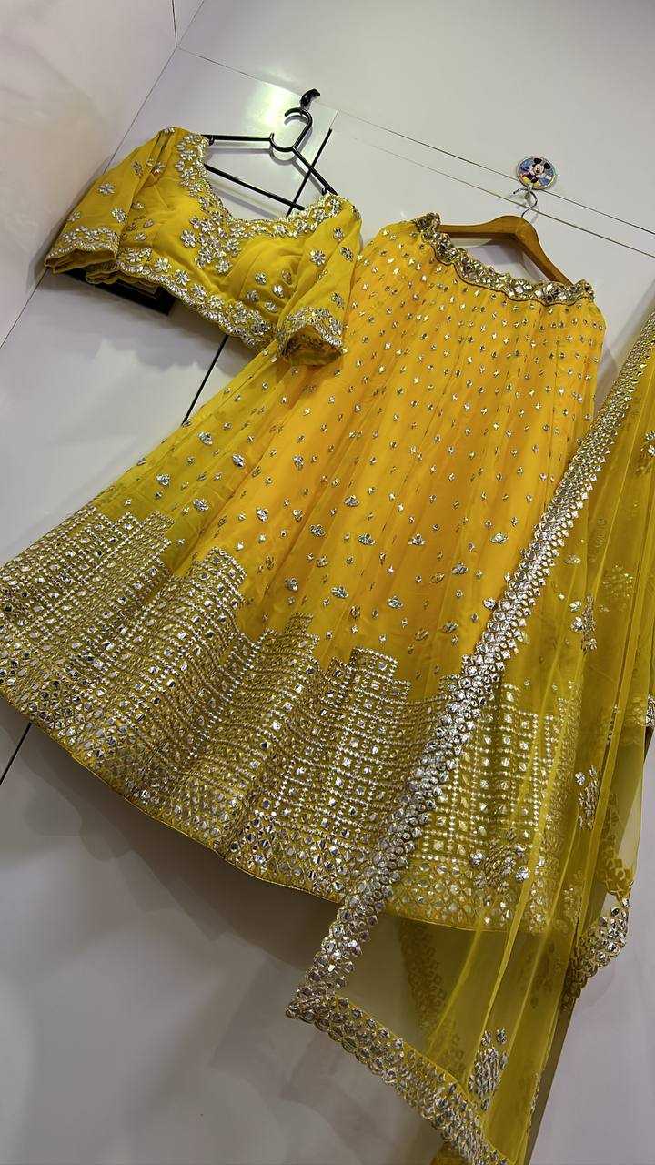 YNF NET KESH270 51LEHENGA WHOLESALE MIRROR NET PRINTED MANUFACTURER