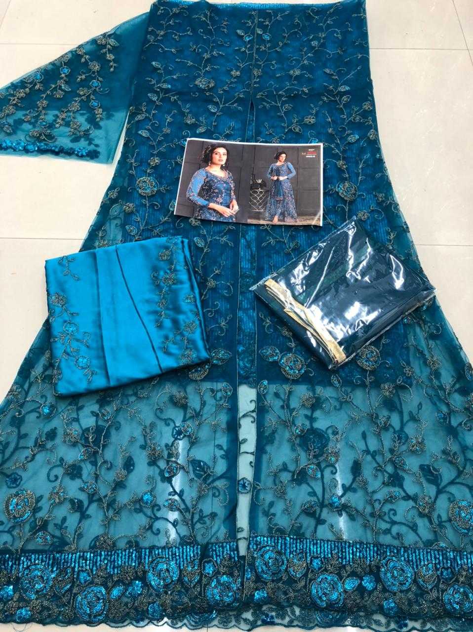 Ynf Net KESH379 vpulse Suits & Dresses Wholesale Unstitched Suits Embroidery Suits Net Suit Manufacturer