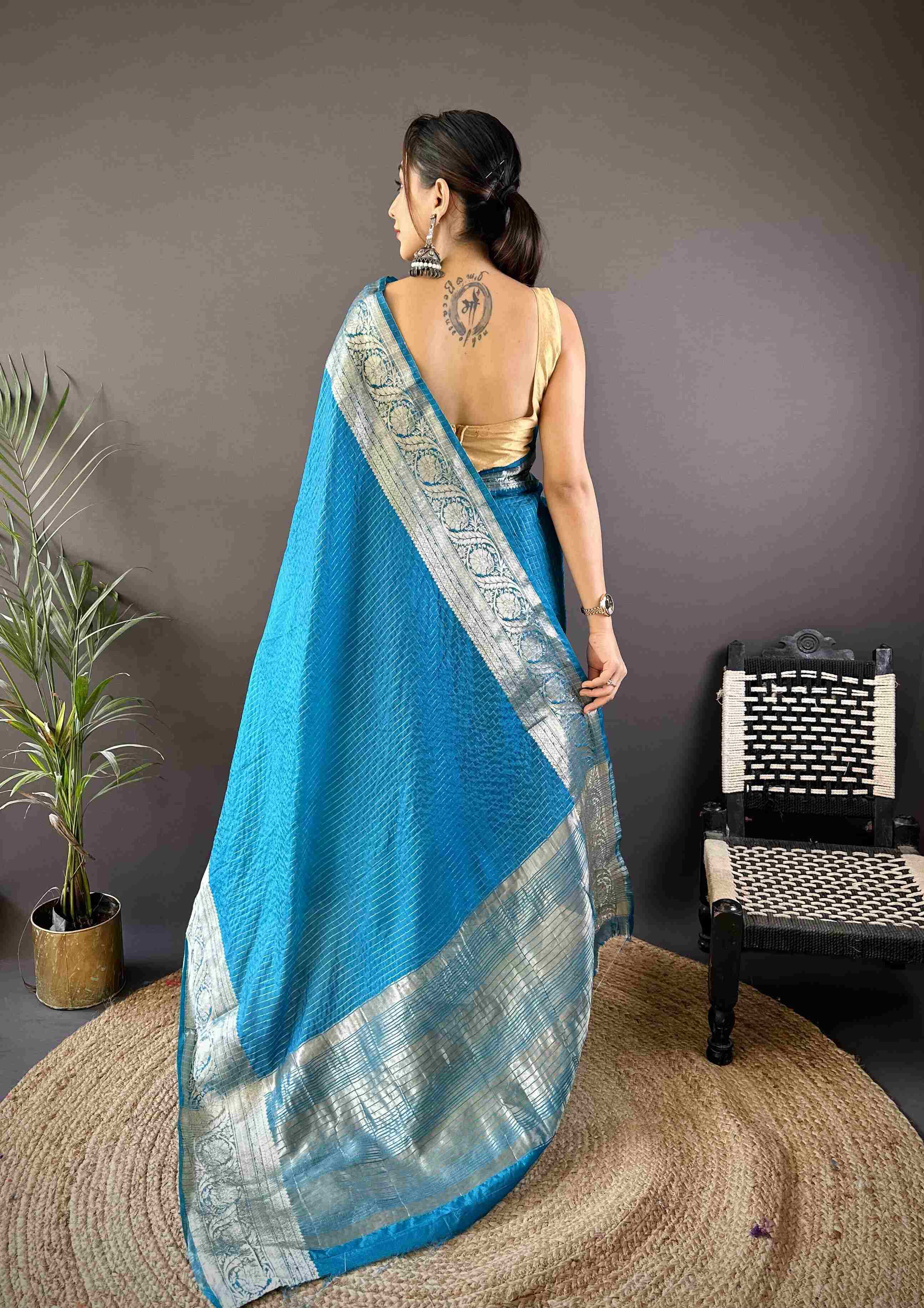 Ynf Nylon KESH333 Mohini-Vol-6 Sarees Wholesale Nylon Sarees Zari Border Sarees Viscose Saree Manufacturer