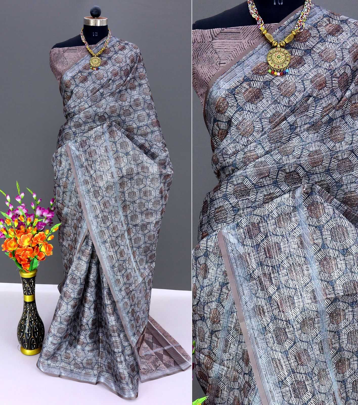 Ynf Organza KESH287 JCS07 Sarees Wholesale Organza Sarees Fancy Sarees Zari Sarees Manufacturer