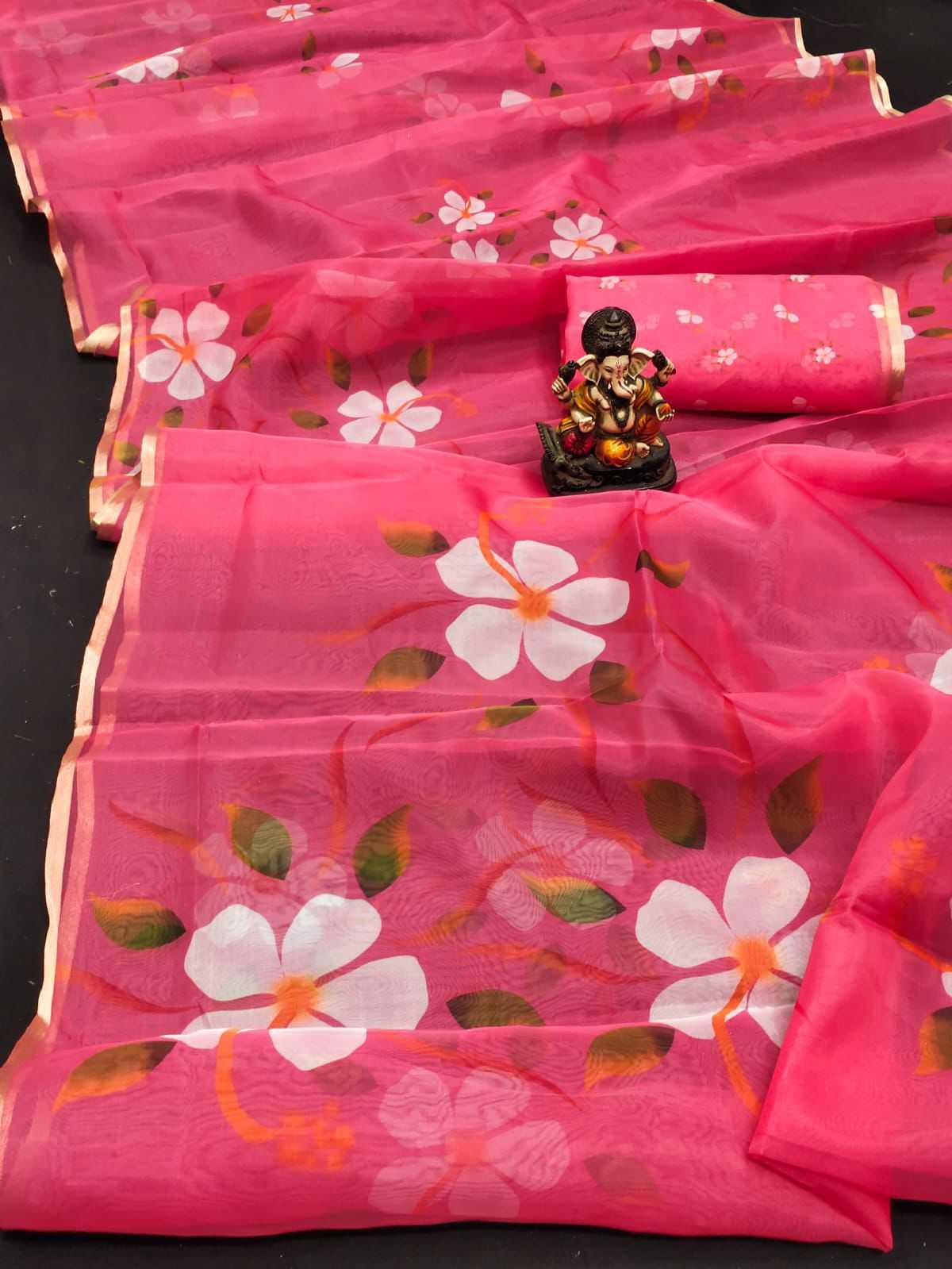 YNF ORGANZA SILK RIN183 VRINDA SILK SAREE WHOLESALE SUBCATPGERY SILK SAREE MANUFACTURER