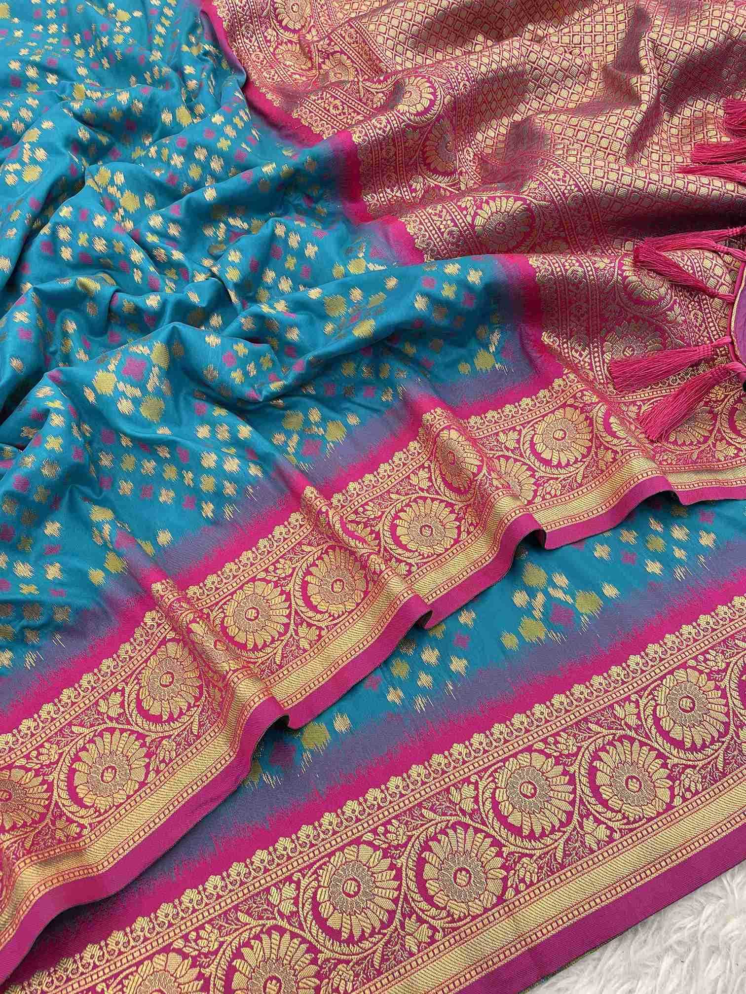 Ynf Patola Silk RIN116 IKKAT PATOLA Silk Sarees Wholesale Patola Sarees Zari Border Silk Sarees Festival Silk Sarees Manufacturer