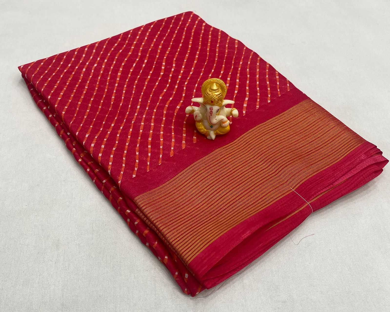 Ynf Pure Bandhej KESH364 JHP07 Sarees Wholesale Fancy Sarees Printed Sarees Leheriya Sarees Manufacturer