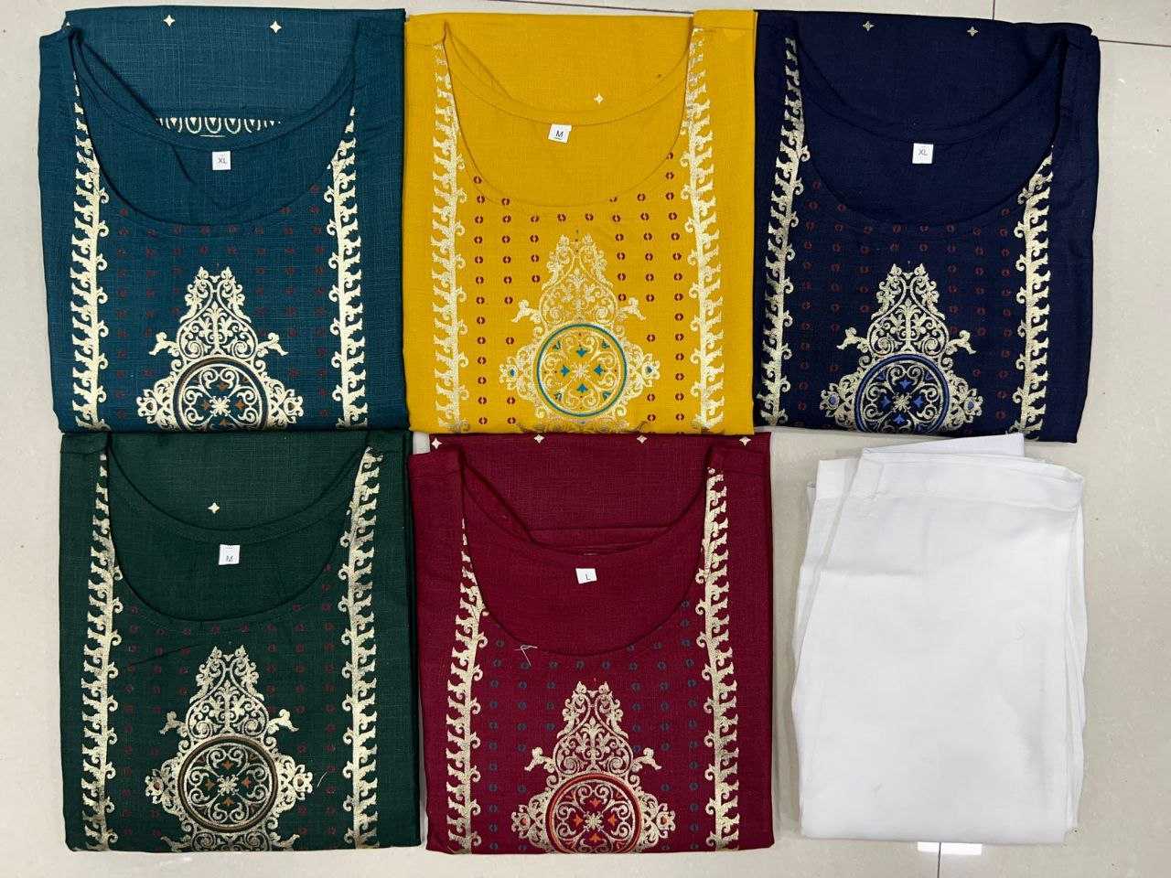 Ynf Pure Cotton KESH246 Couple Dream V 4 Couple Wear Wholesale Couple Matching Ethnic Outfits Traditional Couple Attire Designer Ethnic Outfits for Couples Manufacturer