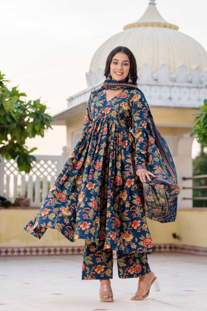 Ynf Pure Cotton KESH361 MUS27 Suits & Dresses Wholesale Ladies Suits Printed Suits Anarkali Suits Manufacturer