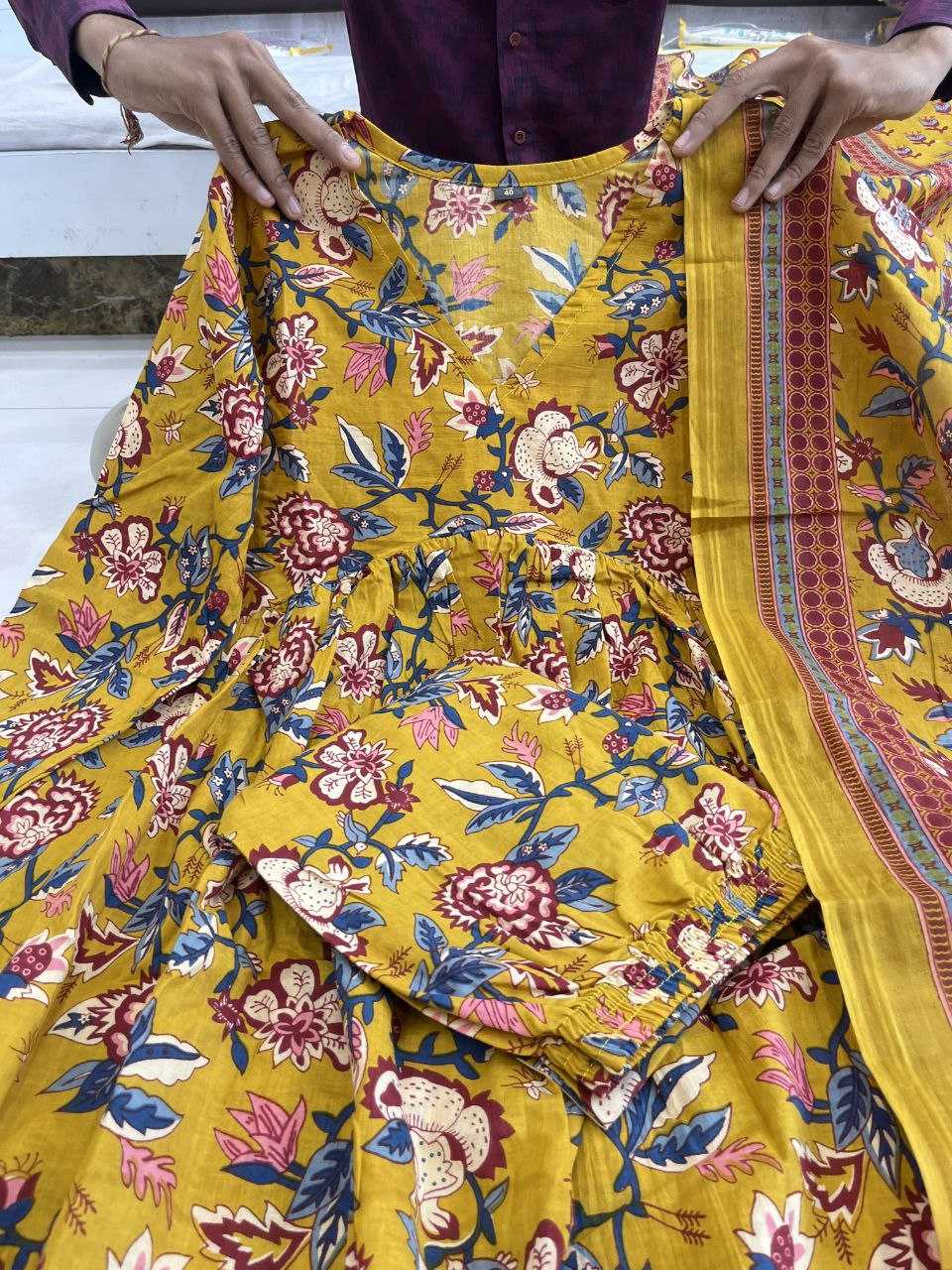 Ynf Pure Cotton KESH361 MUS27 Suits & Dresses Wholesale Ladies Suits Printed Suits Anarkali Suits Manufacturer