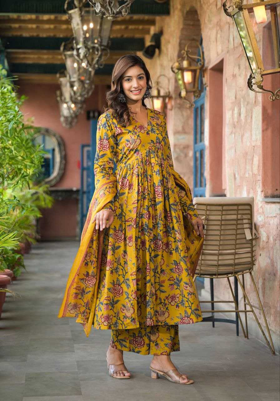 Ynf Pure Cotton KESH361 MUS27 Suits & Dresses Wholesale Ladies Suits Printed Suits Anarkali Suits Manufacturer