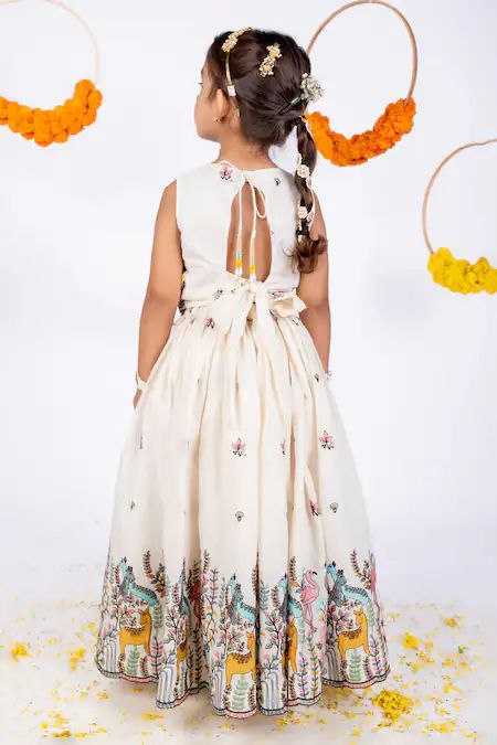 YNF PURE COTTON RIN107 BAB55 KIDS WEAR WHOLESALE KIDS INDIAN LEHENGA CHOLI FESTIVE WEAR MANUFACTURER