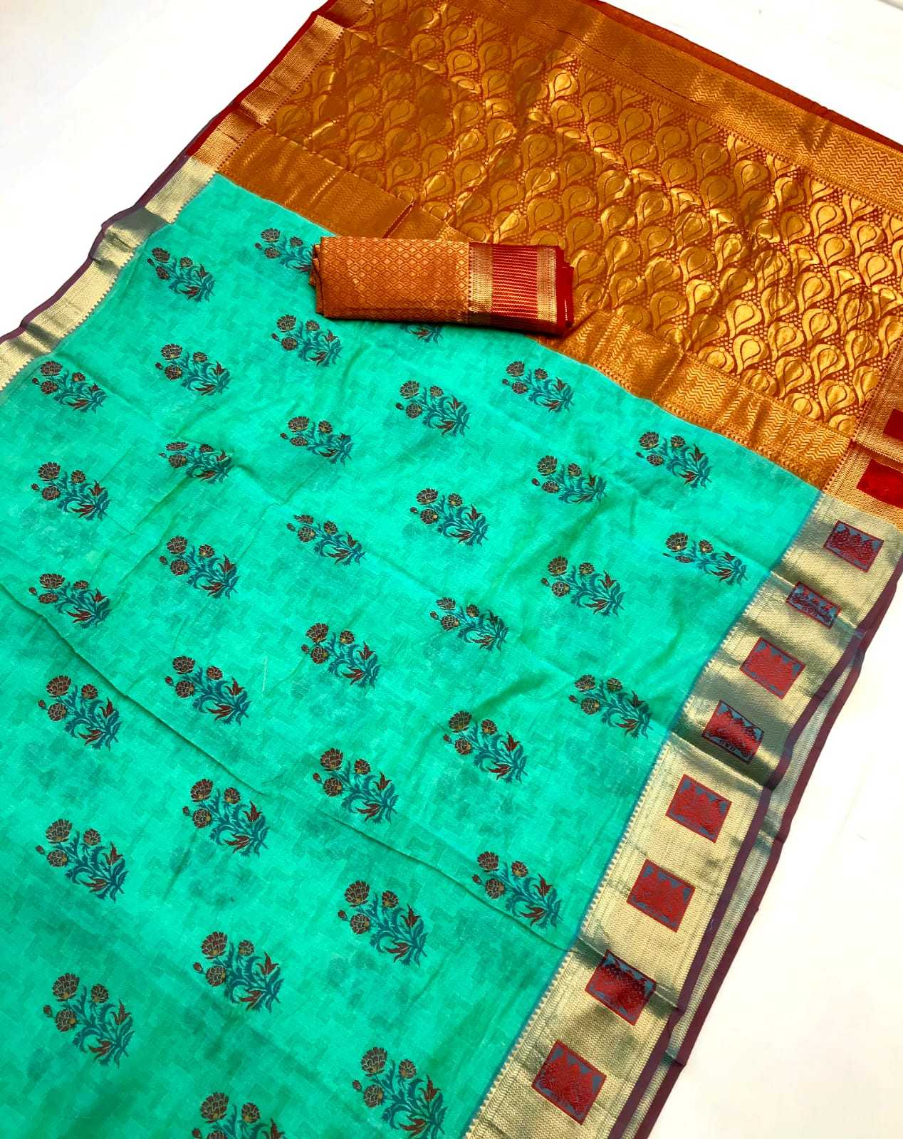 YNF PURE LINEN KESH182 KOUSHIKA SAREES WHOLESALE LINEN TRADITIONAL SAREE WITH BLOUSE MANUFACTURER