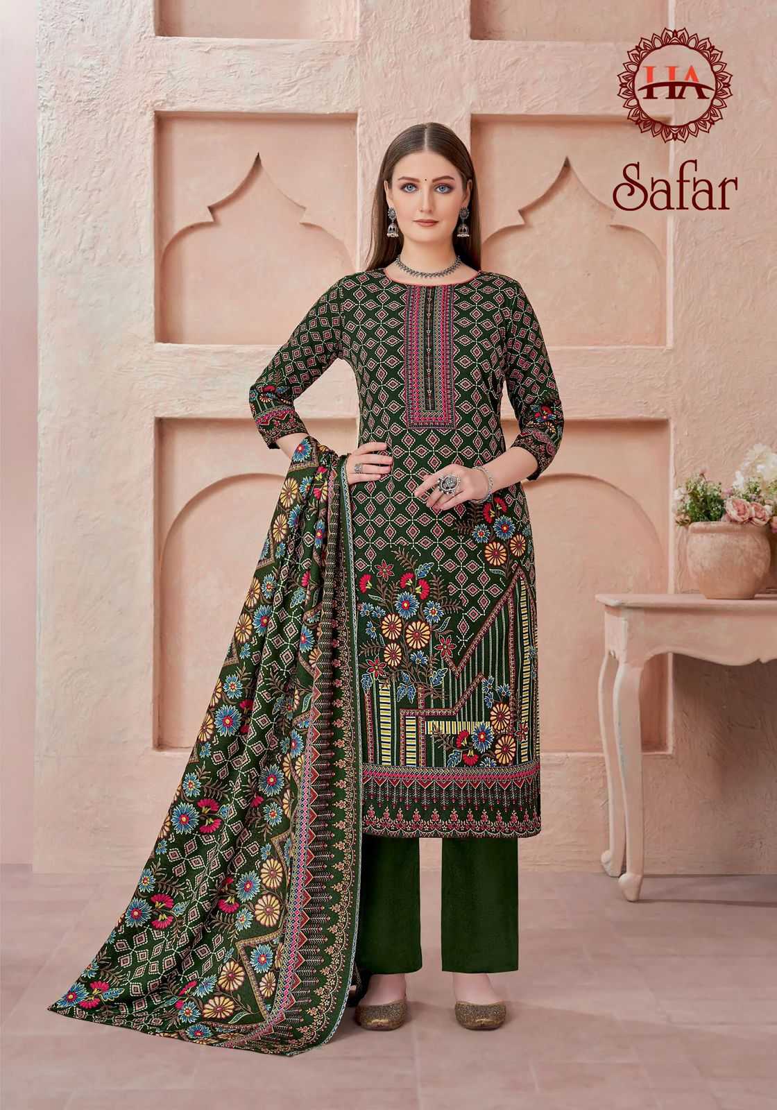 Ynf Pure Pashmina RIN314 SAFAR Suits & Dresses Wholesale Printed Suits Wedding Suits Designer Suits Manufacturer