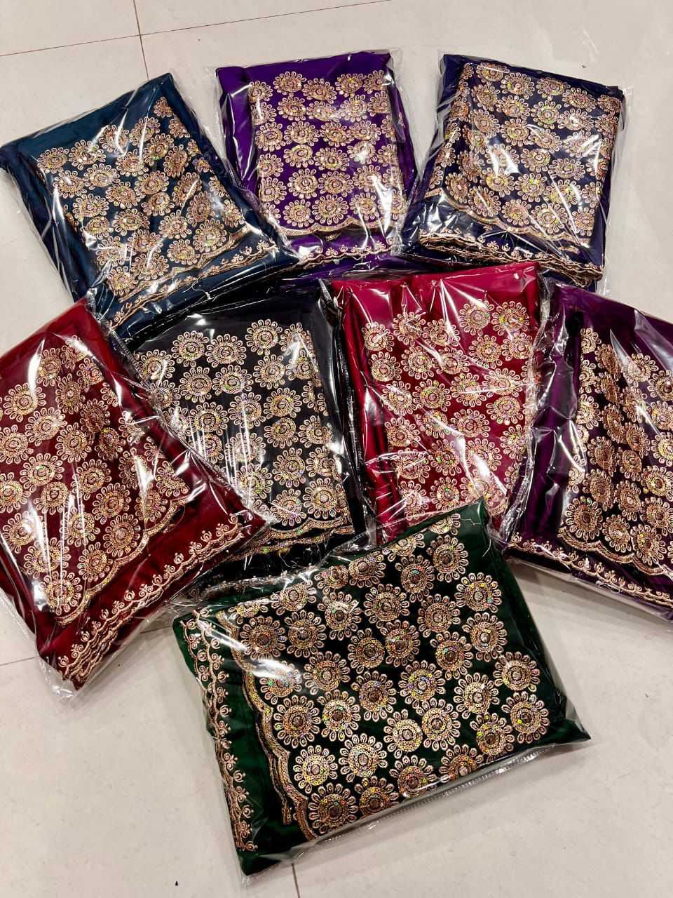 YNF RANGOLI RIN126 Bahurani 2 SAREE WHOLESALE EMBROIDERED SEQUENCE CUTWORK SAREE MANUFACTURER