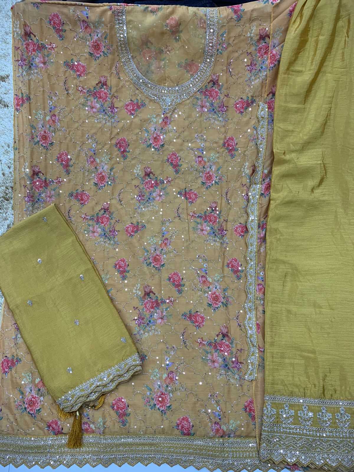 Ynf Rangoli Silk KESH379 Vippul Suits & Dresses Wholesale Ladies Suits Embroidery Suits Semi Stitched Suits Manufacturer