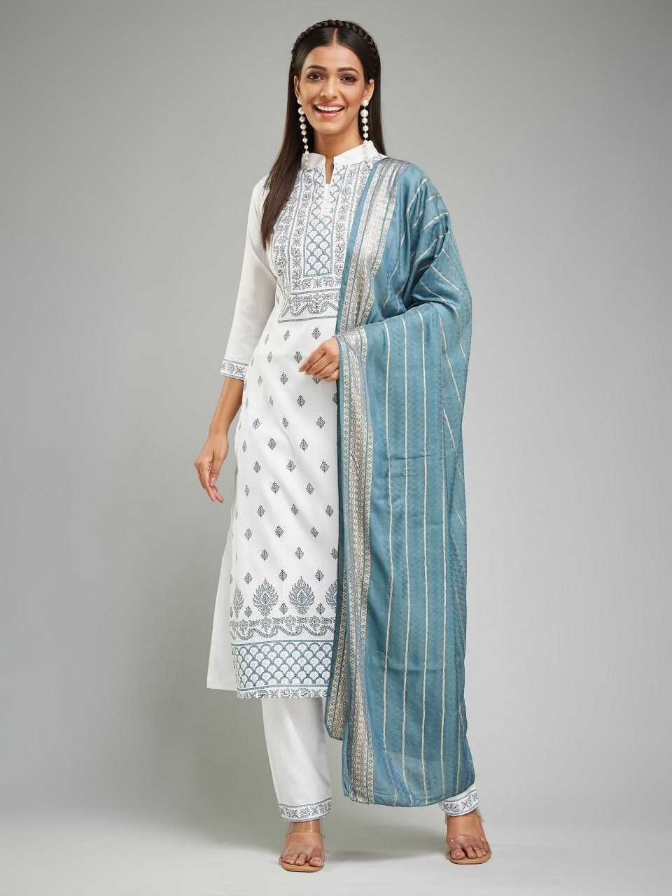 YNF RAYON KESH402 6005 KURTI WHOLESALE PRINTED STRAIGHT WITH PANT KURTI MANUFACTURER