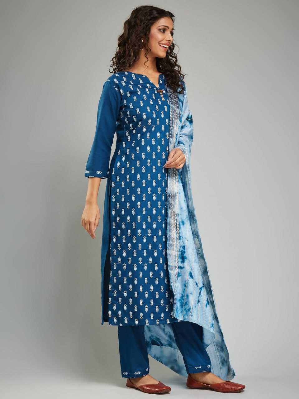 YNF RAYON KESH402 6007 KURTI WHOLESALE PRINTED STRAIGHT WITH PANT KURTI MANUFACTURER