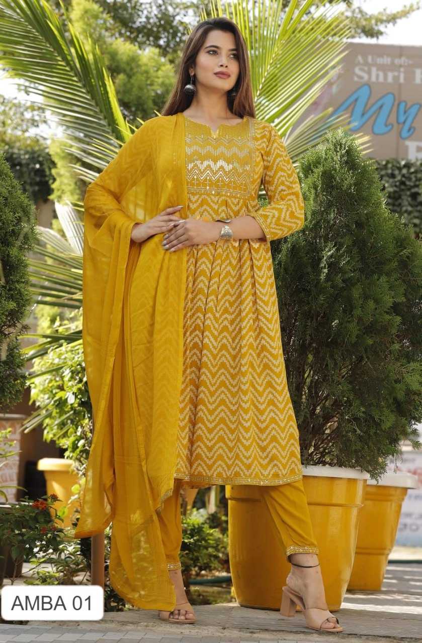 Ynf Rayon RIN131 012 MANSA Suits & Dresses Wholesale Ladies Suits Printed Suits Printed Dresses Manufacturer