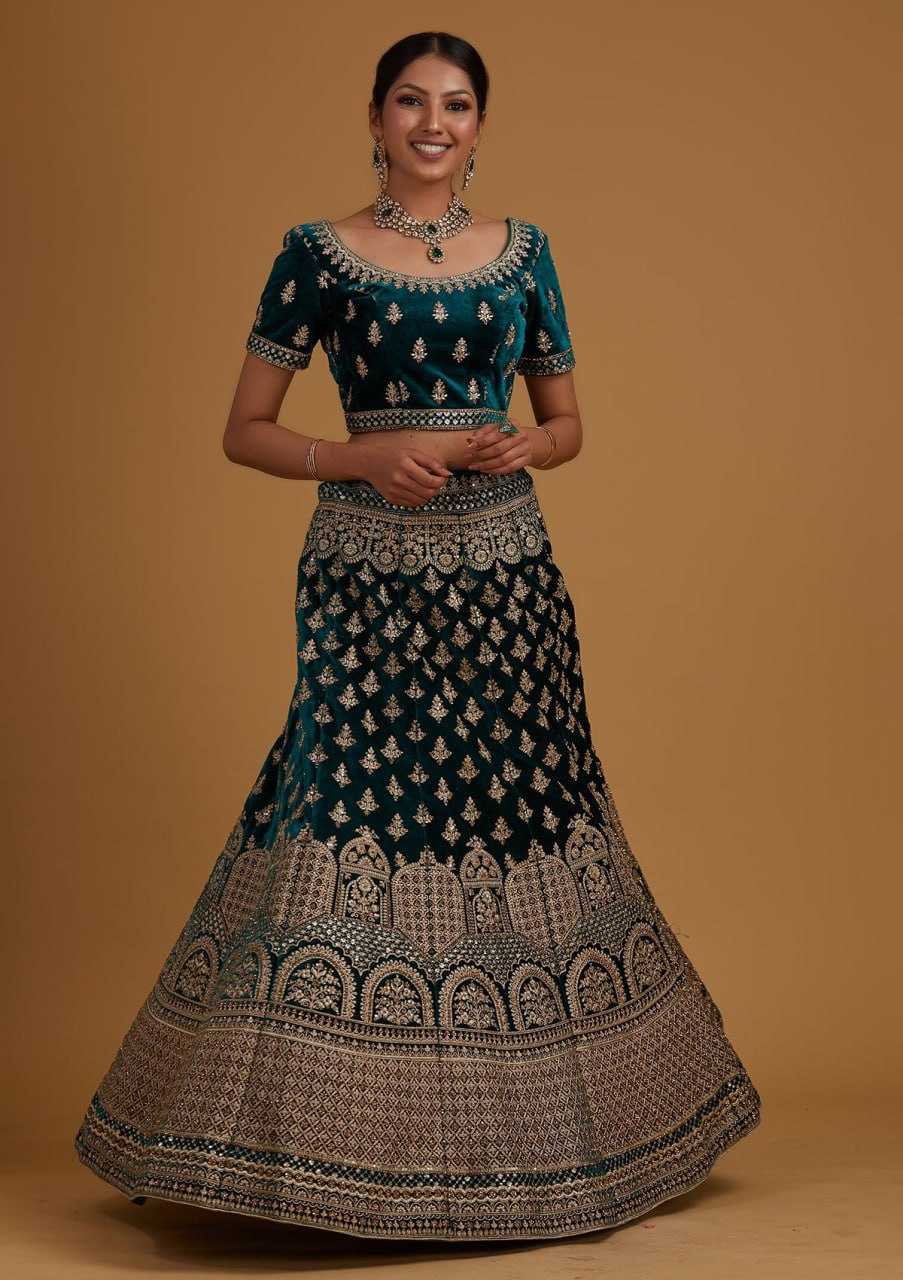 YNF SATIN KESH402 102 LEHENGA WHOLESALE EMBROIDERED SATIN DESIGNER LEHENGA MANUFACTURER