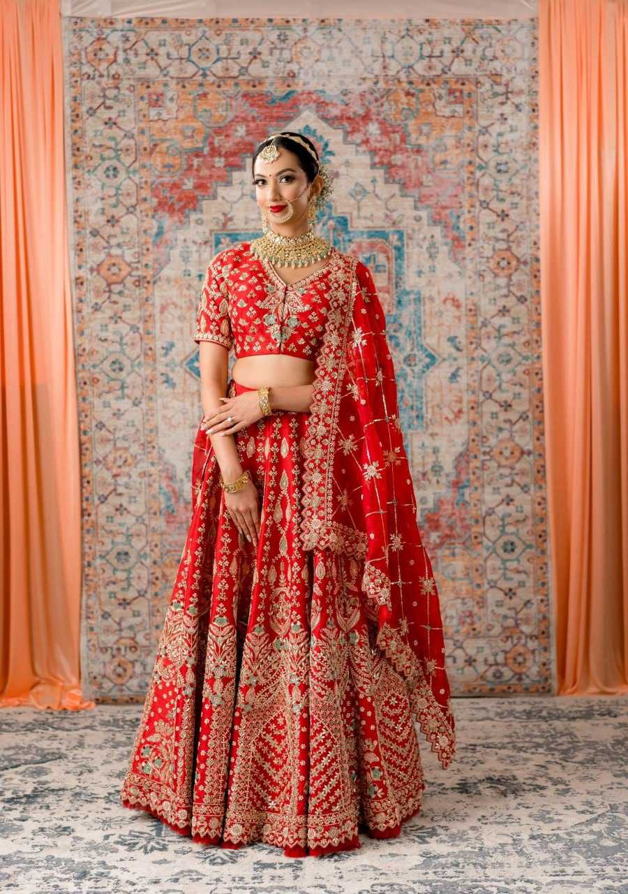 YNF SATIN KESH402 305 LEHENGA WHOLESALE DESIGNER FANCY SATIN LEHENGA MANUFACTURER